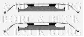 BORG & BECK bbk1231 -  Комплектующие, колодки дискового тормоза